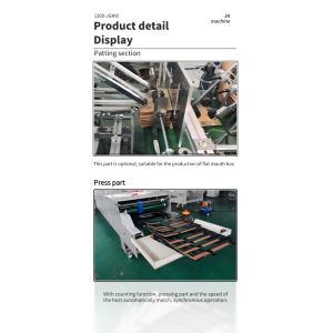 Buy cheap Automatic Collecting Dual- Lock Bottom Glue Machine for Corrugated Box Folder Gluer from wholesalers