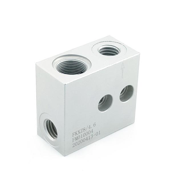 Buy cheap Customized Metal Hydraulic Blocks Metal Processing CNC Machining Parts from wholesalers