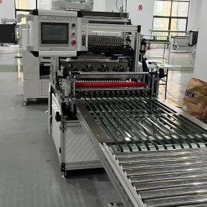 Buy cheap Glass Fiber Paper Pleating Machine Line Replacing Glue Line from wholesalers