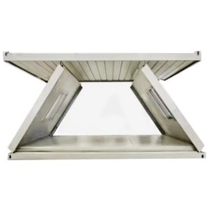 Convenient Sustainable Solutions Folding House Container With 60% Wood Powder