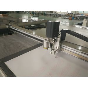 Quality Dual Function Tool Head Leather Cutting Machine Connectable Common CAD Software for sale Buy cheap Dual Function Tool Head Leather Cutting Machine Connectable Common CAD Software product