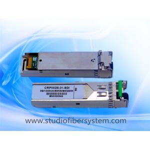 Buy cheap 60KM 1550nm 3G SDI Video SFP Optical Transceiver include 1SFP transmitter and 1 SFP receiver, supporting pathological from wholesalers