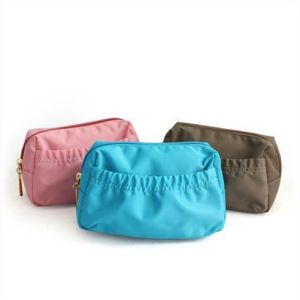 Buy cheap Polyester Makeup Organizer Pouch / Custom Cosmetic Bags Multi Pocket from wholesalers