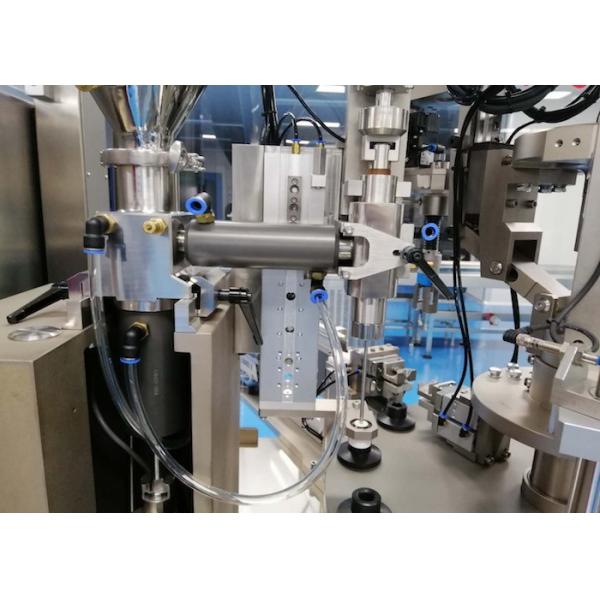 Buy cheap Wiper Ring Loading Mascara Filling Machine Automatically Intermittent Operating Mode from wholesalers