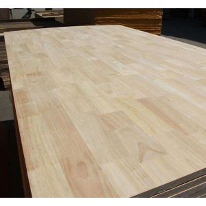 Buy cheap Solid Rubber Wood Finger-Jointed Board for UV Tabletop 8mm-40mm Thickness 100-1220mm Width from wholesalers