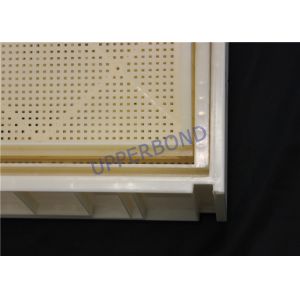 Yellow HLP Cigarette Machine Parts Tobacco Machinery Loading Tray