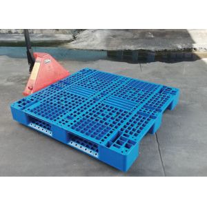 2000kg Heavy Duty Plastic Pallets 8pcs Steel Reinforcing Inside