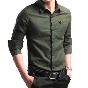 Buy cheap Slim Fit Men's Formal Shirts in Plain Dyed Cotton Materialization and Construction from wholesalers