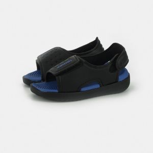 Upper Strap Kids Slides Sandals , OEM Magic Tape Sandals