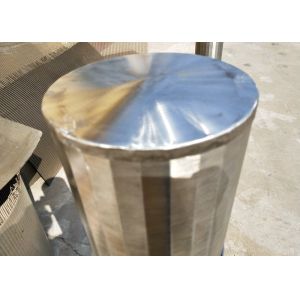 Durable Wedge Wire Mesh , Non Clogging Wedge Wire Screen Cylinders