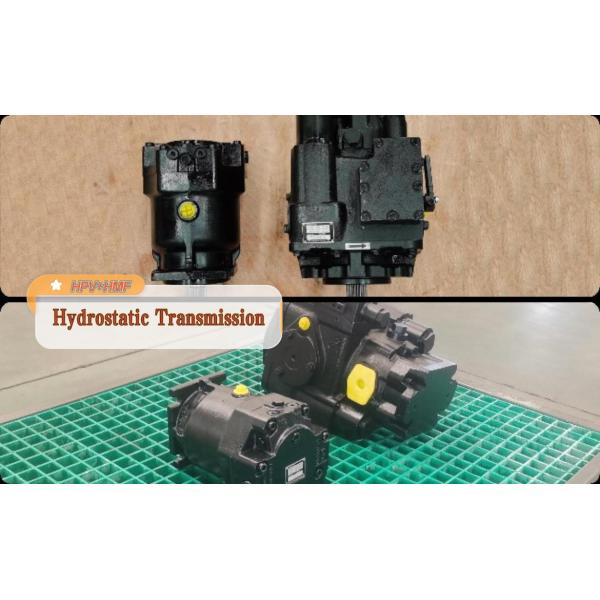 crusher hydrostatic transmission pump