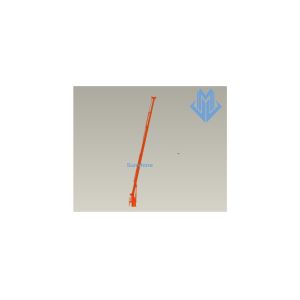 0.85t31m Electric Hydraulic Telescopic Boom Marine Crane For Offshore Service