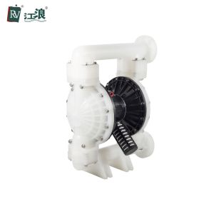 2" Plastic Diaphragm Pump High Pressure For Hydrochloric Acid HCI Pneumatic
