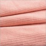 Plain Dye Polyester Rayon Spandex 2x2 Rib Knit Fabric For Top