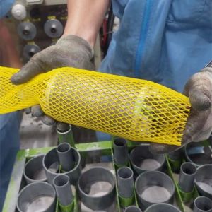 Buy cheap Custom Size Accepted Plastic Protective Sleeves for Packaging Egg Garlic Cucumber Wine from wholesalers