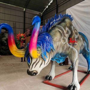 Buy cheap Infrared Sensor Theme Park Animatronics Mythical Chinese Creatures - Fei product