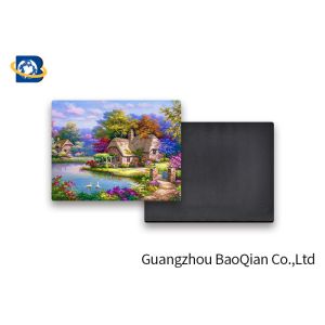 Heidelberg Machine 3D Fridge Lenticular Magnet UV Printing Eco - Friendly