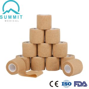 Buy cheap Hypoallergenic 5cmx4.5m NonWoven Elastic Cohesive Bandage Self Adhesive from wholesalers