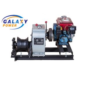 Buy cheap 3Ton Gasoline Powered  Single Wheel Winch Cable Pulling Equipment from wholesalers