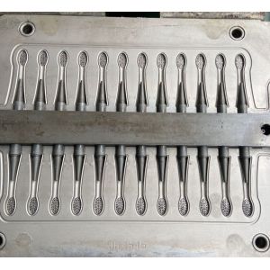 Buy cheap POM PVC Precision Injection Moulding For Electric Toothbrush Two Shot Rubber Coating Mold Sound Box from wholesalers