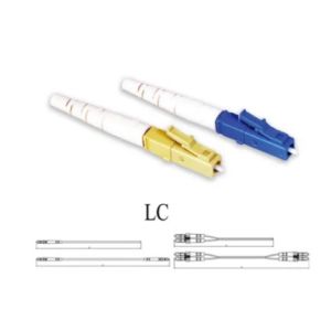 Buy cheap Durable Simplex / Duplex LC Fiber Optical Patch Cord , PVC / LSZH Sheath from wholesalers
