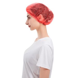 Buy cheap 15g/m2 Disposable Nonwoven Cap , CE Polypropylene Bouffant Caps from wholesalers