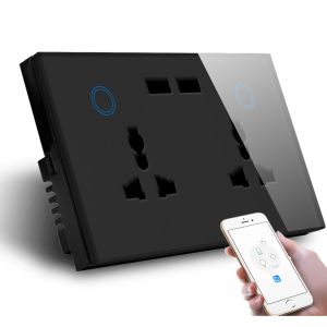 Smart Home Uk Socket Wifi Wall Socket With Usb Socket Charger/wifi Wall Socket
