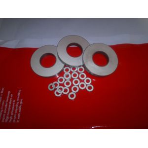 Buy cheap 10/5/2 ring Piezoelectric Ceramic pzt8 Piezo Ceramic Plate OEM from wholesalers
