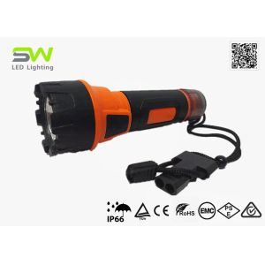 Robust IP66 5W LED Rechargeable Flashlight With SOS Mode