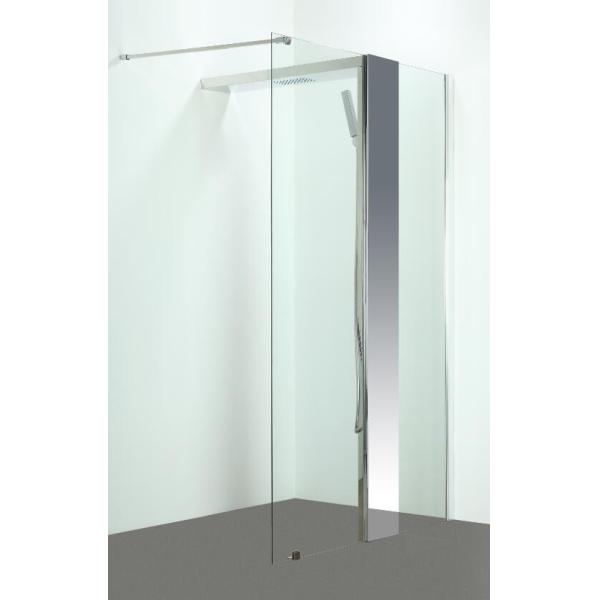 Professional Bathroom Walk In Shower Enclosures , Clear Glass Shower Enclosures