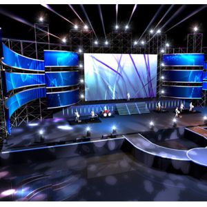 Buy cheap High Refresh Stage LED Screen P3.91 P4.81 LED Video Module Low Power Consumption from wholesalers