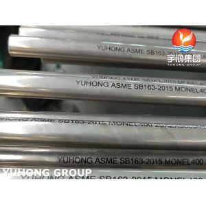 Buy cheap ASME SB163 UNS N04400 Monel 400 Nickel Alloy Seamless Tube from wholesalers