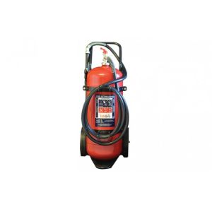 50 kg Trolley Wheeled Dry Powder Fire Extinguisher Test Pressure 25 Bar For