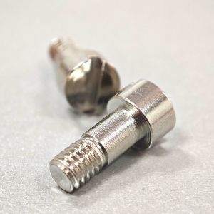 Slotted Nickel Plated Step M8 Shoulder Bolts Connection Function For Cabinet