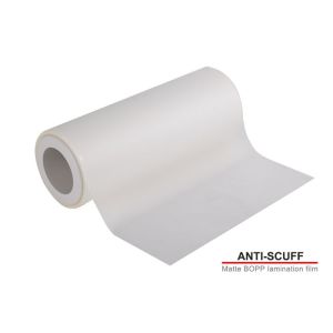 Buy cheap 350mm 30mic Anti-Scuff Glossy BOPP Thermal Lamination Film For Printing And Packaging from wholesalers