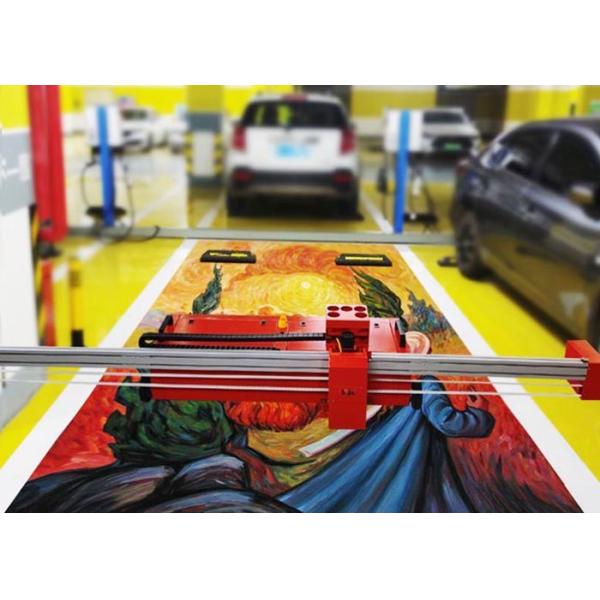 Quality Double Nozzles 3D Direct Wall Printer Sun Proof For Underground Garage for sale