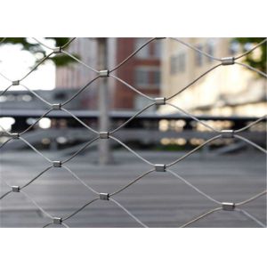 Buy cheap Ss316 High Strength 7x7 Webnet Wire Mesh Outdoors Systems from wholesalers