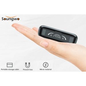 Buy cheap Strong Bass Waterproof Wireless Earbuds HD LED Display Auto Pairing from wholesalers