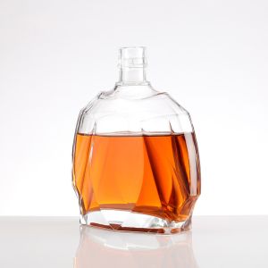 Buy cheap Classic Clear 375ml 500ml 750ml 700ml Whisky Whiskey Brandy Tequila Spirits Liquor Glass Vodka Bottle for Gin from wholesalers