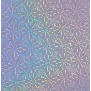 Self-adhesive Transparent Holographic Cold Lamination Film with Liner Holographi