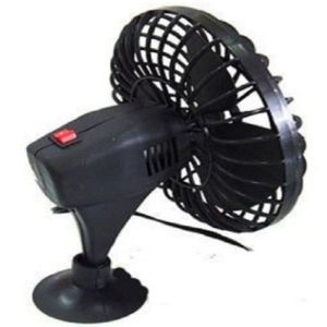 Buy cheap Mini 4 Inch Car Cooling Fan Plastic Oscillating Cup Mounting With Two Switch from wholesalers