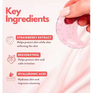 Private Label Eye Patches Brightening Reduces Dark Circles Calming Hyaluronic