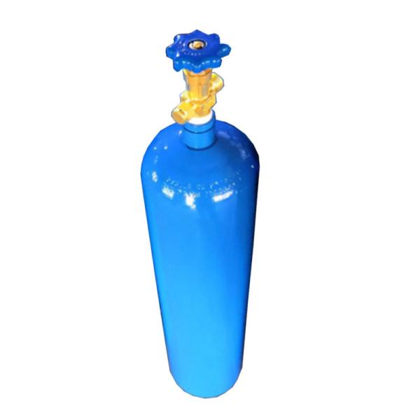 Quality Seamless Steel Oxygen Cylinder 2L-40l Oxygen Tank With Valve 105~219mm Dia for sale