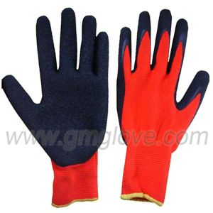 Buy cheap Palm Latex Coated Hand Gloves, Red Nylon product