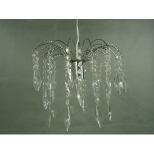 Buy cheap Romantic Pink Acrylic Lamp Shades D250*H180 3 Way Gimbal from wholesalers