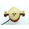Buy cheap Dry Dial Single Jet Water Meter Brass Hot Water With Remote Reading from wholesalers