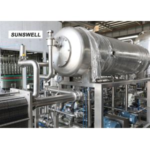 CSD Beverage Making Machine With 16C Filling Technology For Big Capacity