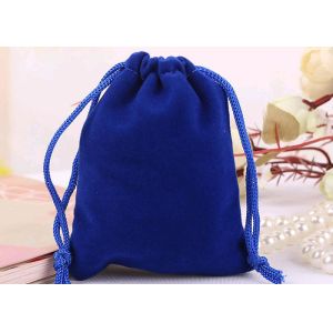 Fashional Velvet Drawstring Purse Black Material Recyclable First - rate