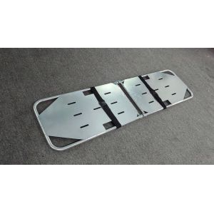 Buy cheap Aluminum Alloy Hard Board Two Fold Stretcher For Patient Transfer Light Weight Convenient To Carry from wholesalers
