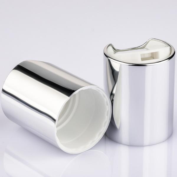 20mm 20/415 Shiny Gold Shiny Silver aluminium pp caps For Shampoo Body Lotion
